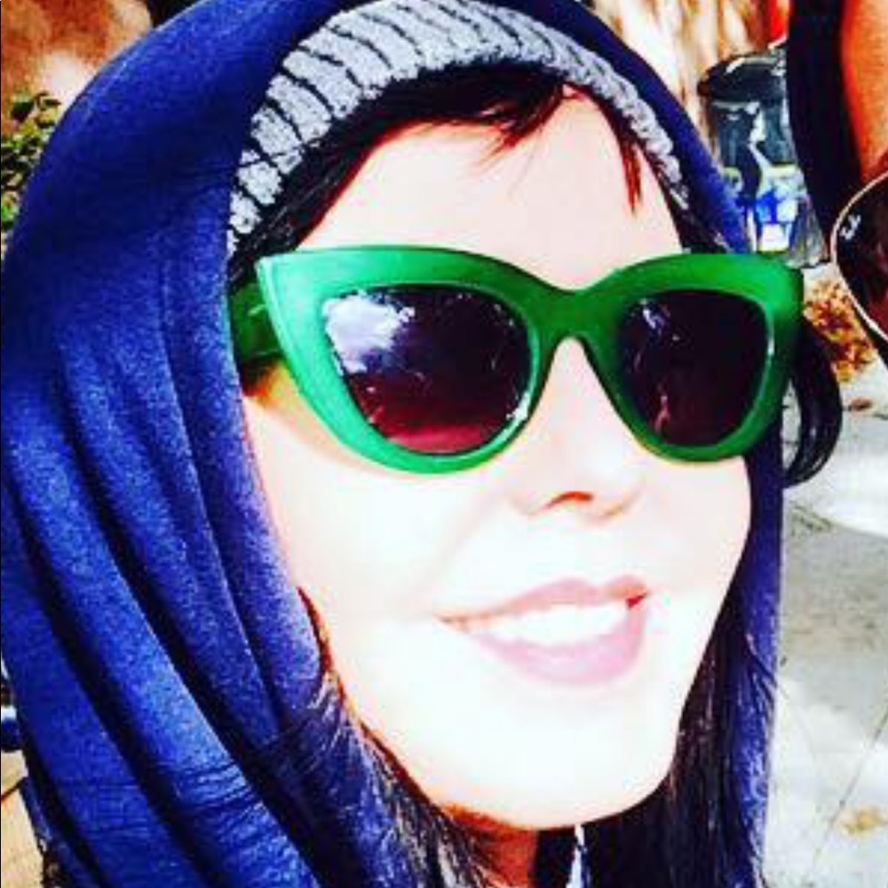 ISO Perverse Acid Green sunglasses